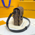 Louis Vuitton S-Lock Vertical Wearable Wallet M81522 Brown